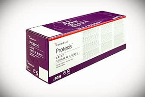 CARDINAL HEALTH PROTEXIS 2D72NS80X LATEX SURGICAL GLOVES WITH NITRILE COATING