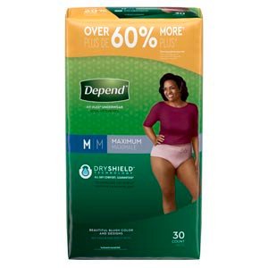 KIMBERLY-CLARK DEPEND 53742 PROTECTIVE UNDERWEAR