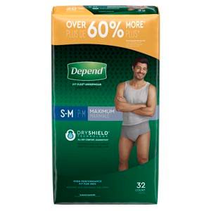 KIMBERLY-CLARK DEPEND 53748 PROTECTIVE UNDERWEAR