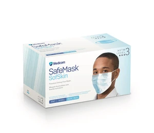 MEDICOM SAFE+MASK 2087 SOF SKIN EARLOOP MASK