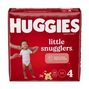 KIMBERLY-CLARK HUGGIES 49699 LITTLE SNUGGLERS DIAPERS