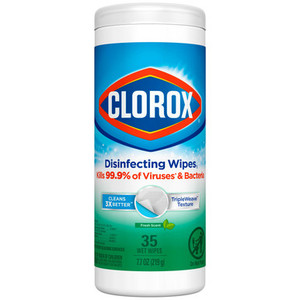 CLOROX COMMERCIAL SOLUTIONS DISINFECTING WIPES 1593