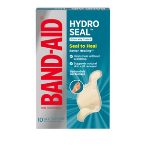 J&J BAND-AID 117297 ADHESIVE HYDRO SEAL BANDAGES