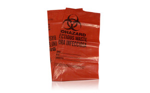 SAFETEC RED BIOHAZARD DISPOSAL BAGS 2110105