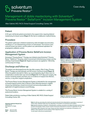 3M PRE5321 PREVENA INCISION MANAGEMENT
