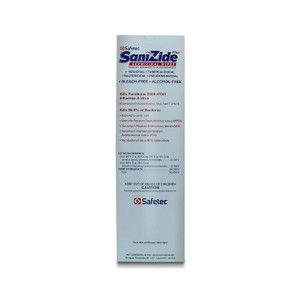 SAFETEC SANIZIDE PLUS 34826 GERMICIDAL WIPES