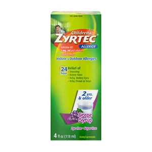 J&J ZYRTEC 502090 ALLERGY RELIEF