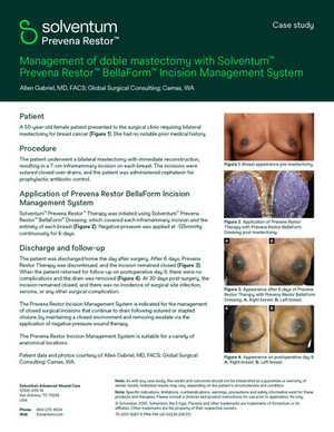 3M PRE5221 PREVENA INCISION MANAGEMENT