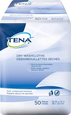 ESSITY HMS TENA 74499 DRY WASHCLOTHS