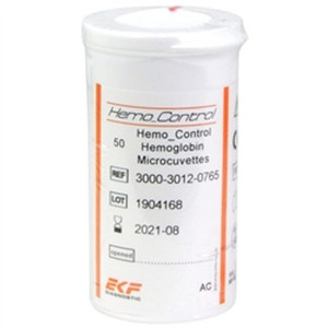 EKF DIAGNOSTICS HEMO CONTROL CUVETTES 3000-3012-0765