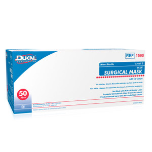 DUKAL SURGICAL FACE MASKS 1590