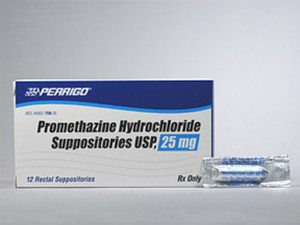 Promethazine Suppositories 25mg