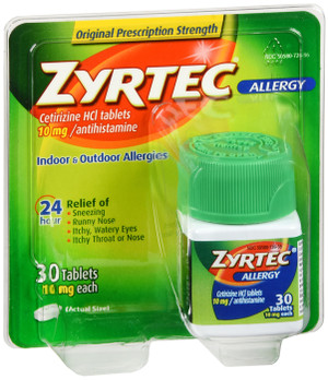 Zyrtec 24HR Allergy 10mg