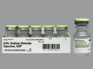 Sodium Chloride 0.9% PF VL 25 x 10ml