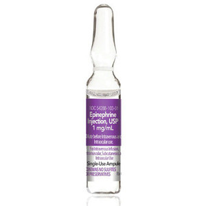 Epinephrine, Preservative Free, Ampule