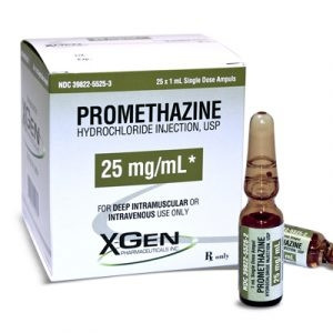 Promethazine HCL (Phenergan) 25Mg