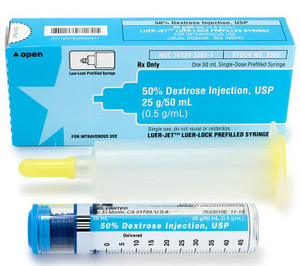 Dextrose 50% 25mg