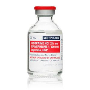 2% Lidocaine with Epinephrine MDV
