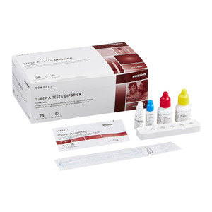 McKesson 5003 Respiratory Test Kit Consult Strep A Test CLIA Waived