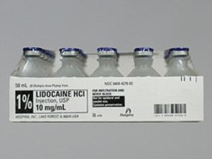 Lidocaine HCL 1% MDV