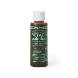 Betadine Skin Prep Solution 4oz Bottle BSOL04