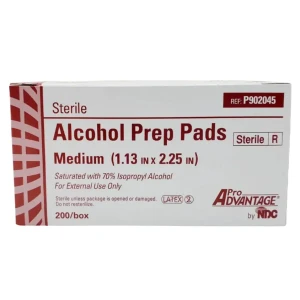 Pro Advantage P902045-BX Alcohol Prep Pads Box