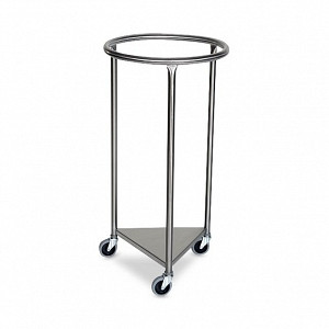 STAINLESS-STEEL ROUND HAMPERS
