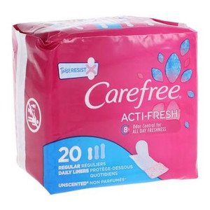 CAREFREE ACTI-FRESH PANTILINERS REGULAR