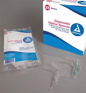 DYNAREX 4916 DISPOSABLE VAGINAL SPECULA - GRAVES STYLE