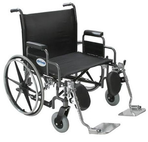 DEVILBISS BARIATRIC WHEELCHAIR 500LB CAPACITY