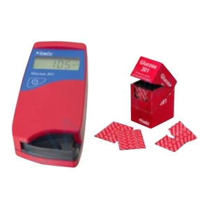 HEMOCUE G1PROMO GLUCOSE 201 ANALYZER & ACCESSORIES G11217 (I2)