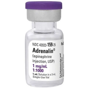 ADRENALIN, VL 1MG/ML 1ML 1:000