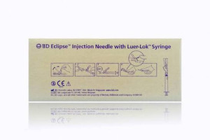 BD ECLIPSE 303306 NEEDLES - BD LUER-LOK SYRINGE