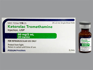 KETOROLAC IM INJECTION 30MG/2ML