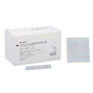 WATER, INH SOL STR 5ML (100/BX)