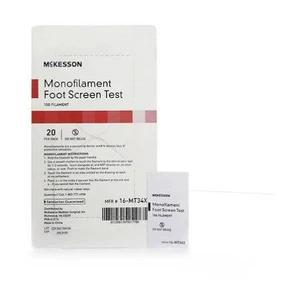 MONOFILAMENT TEST, SENSORY W/HNDL F/FOOT 10GM (20/PK)