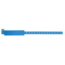 Speedi-Band Write-On Wristband Vinyl Blue Adult 500/BX