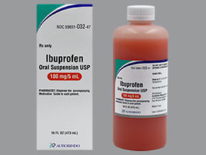 IBUPROFEN, ORAL SUSP 100MG/5ML16OZ