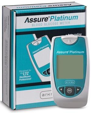 ARKRAY ASSURE 500001 PLATINUM BLOOD GLUCOSE MONITORING SYSTEM