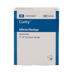 Covidien 44122 Medical Supplies Curity Sensitive Skin Adhesive Bandages..