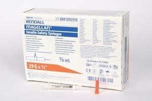 COVIDIEN 8881892910 MEDICAL SUPPLIES MAGELLAN INSULIN and TB SAFETY SYRINGE