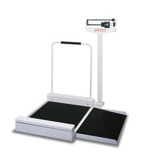 DETECTO 495 STATIONARY WHEELCHAIR SCALES