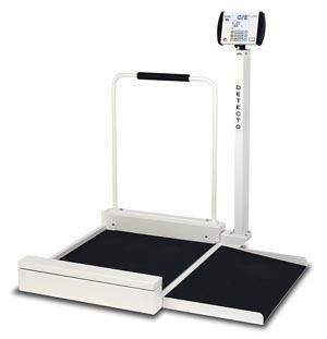 DETECTO 6495 STATIONARY WHEELCHAIR SCALES