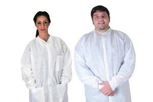 DUKAL 340P ANTISTATIC POCKET LAB COATS