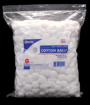 DUKAL 802 COTTON BALLS