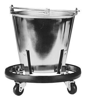 GRAHAM FIELD 3267 GRAFCO STAINLESS STEEL KICK BUCKET STAND SET