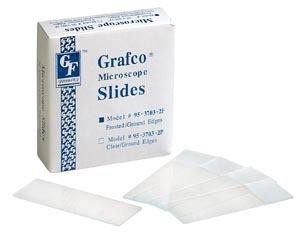 GRAHAM FIELD 3703-2F GRAFCO MICROSCOPE SLIDES