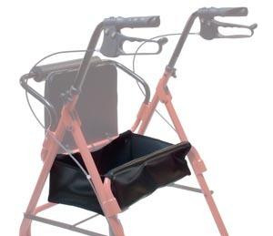 LUMEX RJ4300-POUCH WALKABOUT LITE FOUR-WHEEL ROLLATOR