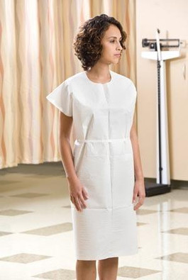 GRAHAM MEDICAL 44506 TISSUE POLY TISSUE EXAMINATION GOWN