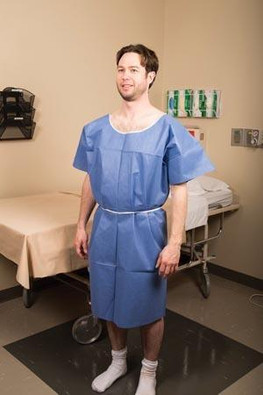 GRAHAM MEDICAL 65334 NON-WOVEN EXAMINATION GOWN